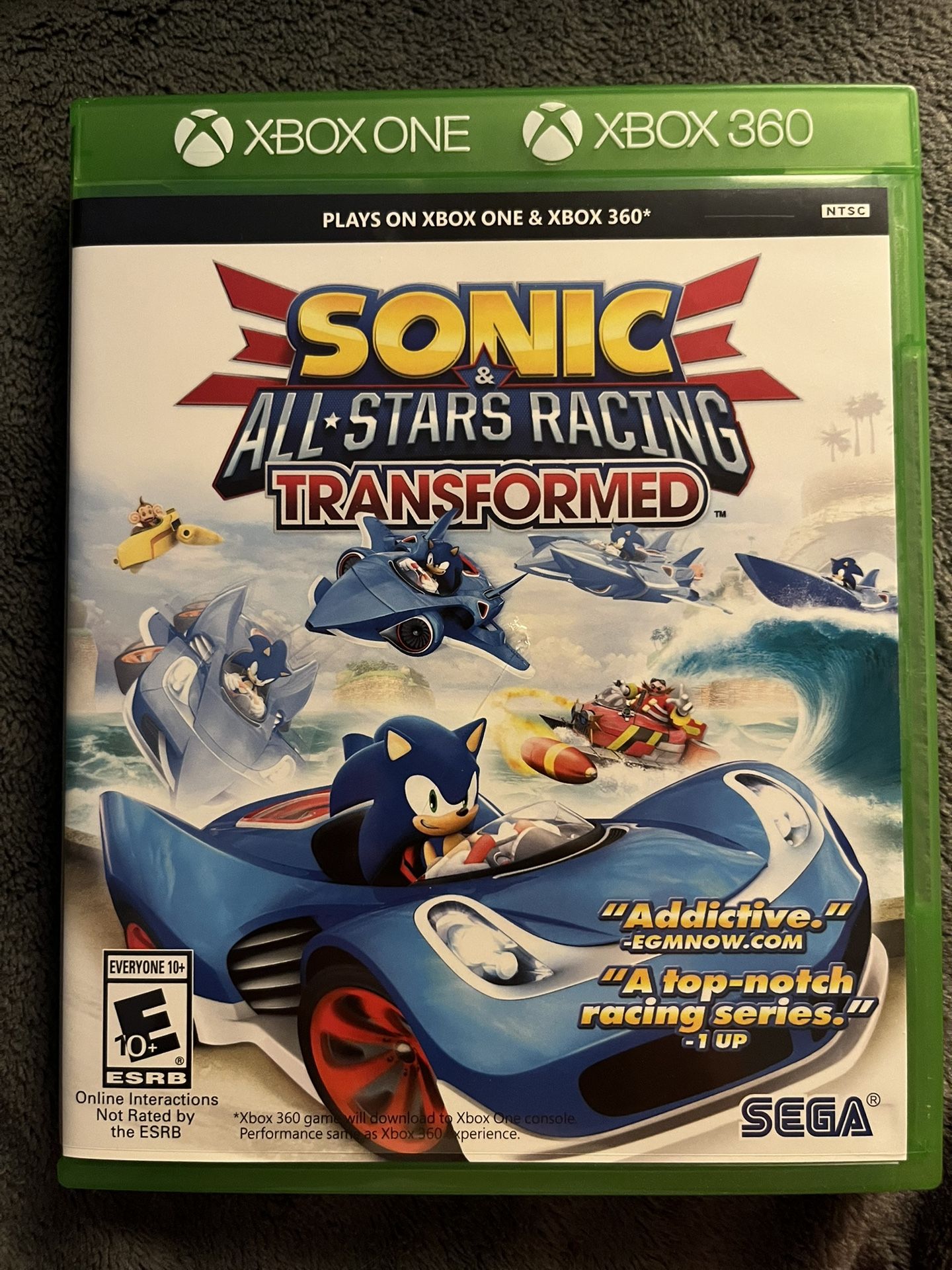 Sonic All Star Racing Transformed Xbox One And 360