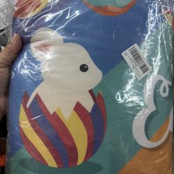 Easter Bathroom Set Rugs And Shower Curtain With Rings 