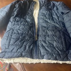 North Face Girls Reversible Puffer