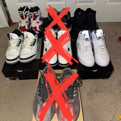 Jordan’s And Yeezy Size 10 & 10.5. Check Description For Prices