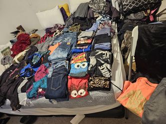 Over 57 items. Size sm/med clothes. Make offer for all. Pickup in spartanburg 