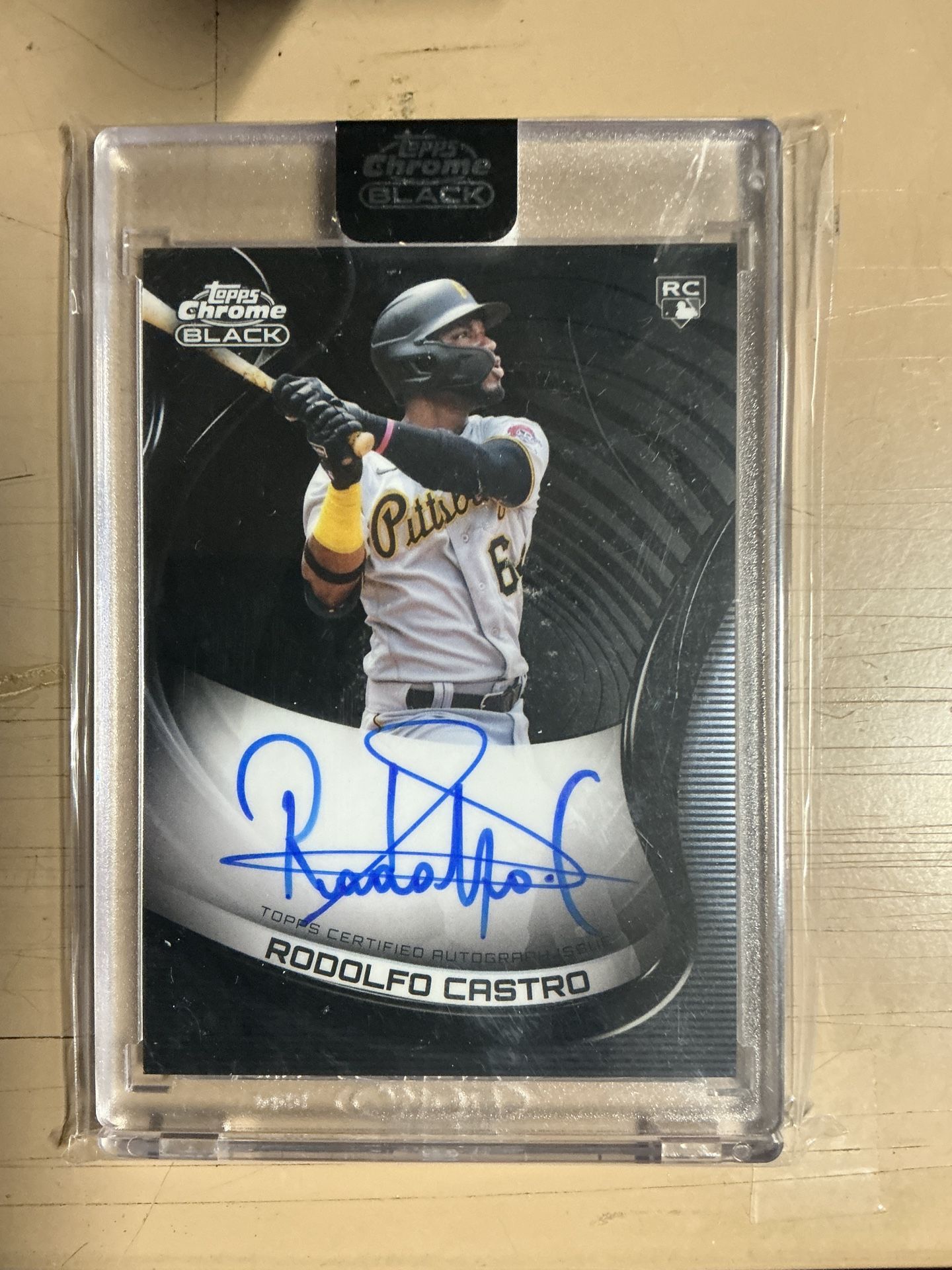 2022 Topps Chrome Black -rookie Rudolfo Castro Autograph
