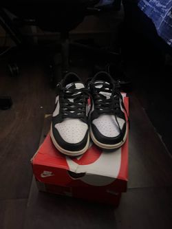 Nike Dunk Low Black and White Sneakers