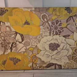 Canvas, Flower Painting