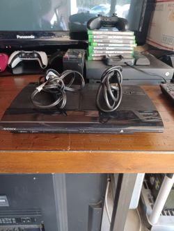 Ultra slim ps3 console no controllers