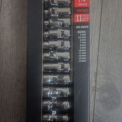 Icon Professional Deep Impact Shallow Socket Set