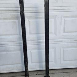 ( 2 ) Metal  Fence Post With Flange And Post Cap 2 in x 2in x 5ft black

 $20 Each 