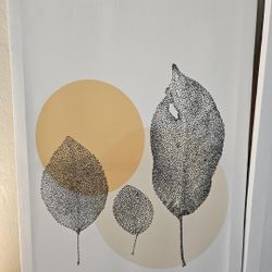 Set Of 3 Canvas Wall Decor