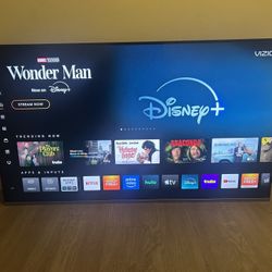 Vizio 55” Smart 4k Tv With Wall Mount 