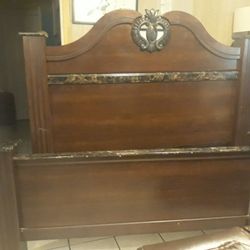 Bed Frame & Night Stand **Ashleys**