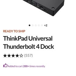 Lenovo ThinkPad Universal Thunderbolt 4 Dock