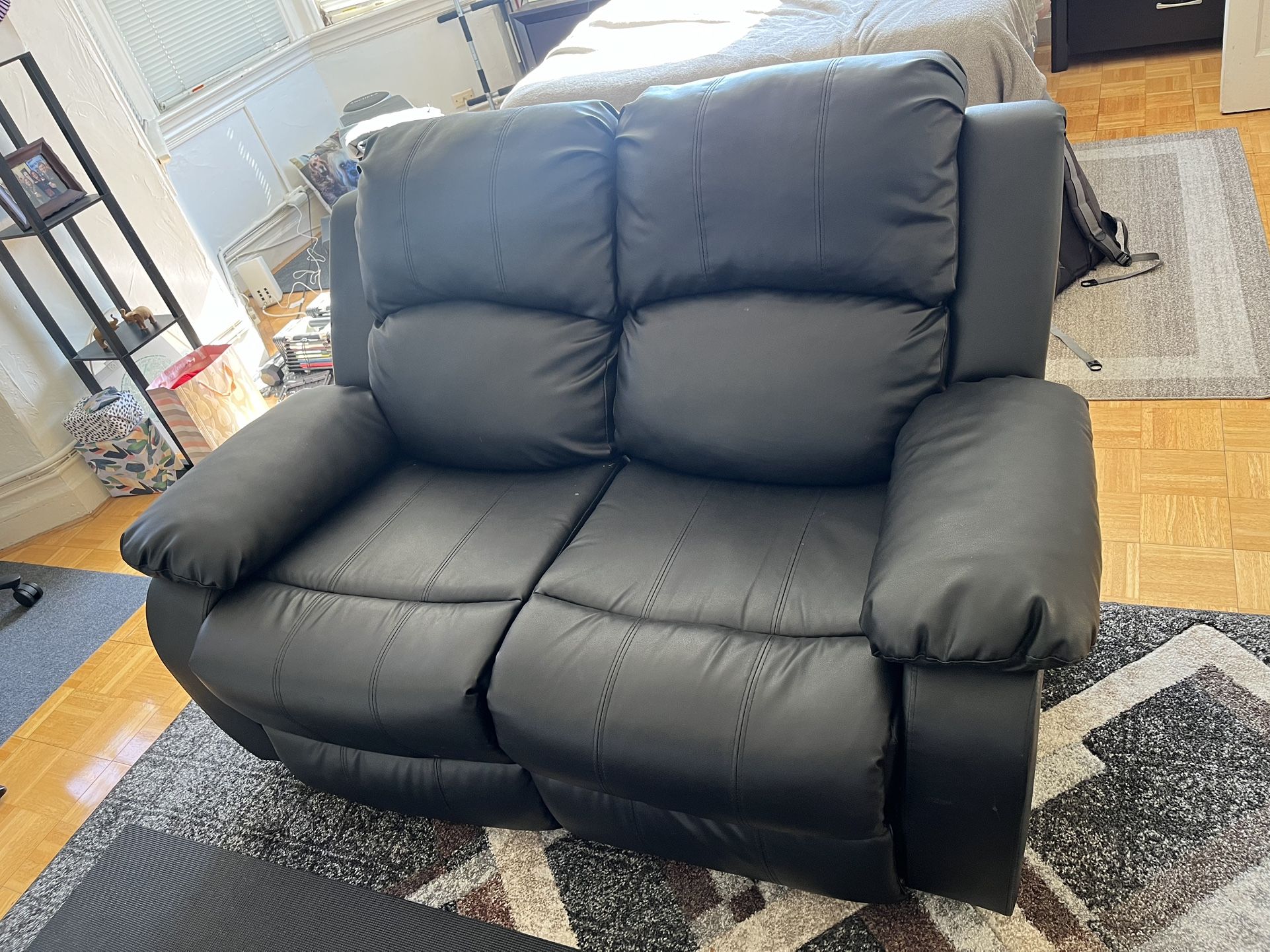 New Leather Recliner Sofa