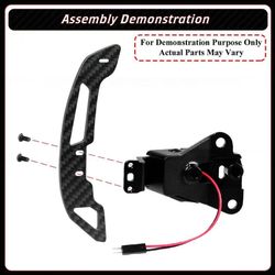 BRAND NEW LEXUS IS RC NX Toyota 86 Subaru BRZ Real Carbon Fiber Replacement Magnetic Paddle Shifter