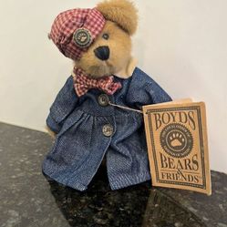 Boyds 8&quot; F.O.B Membership Plush Bear &quot;Eleanor&quot; #01998-31 Issued 1998 New… 
