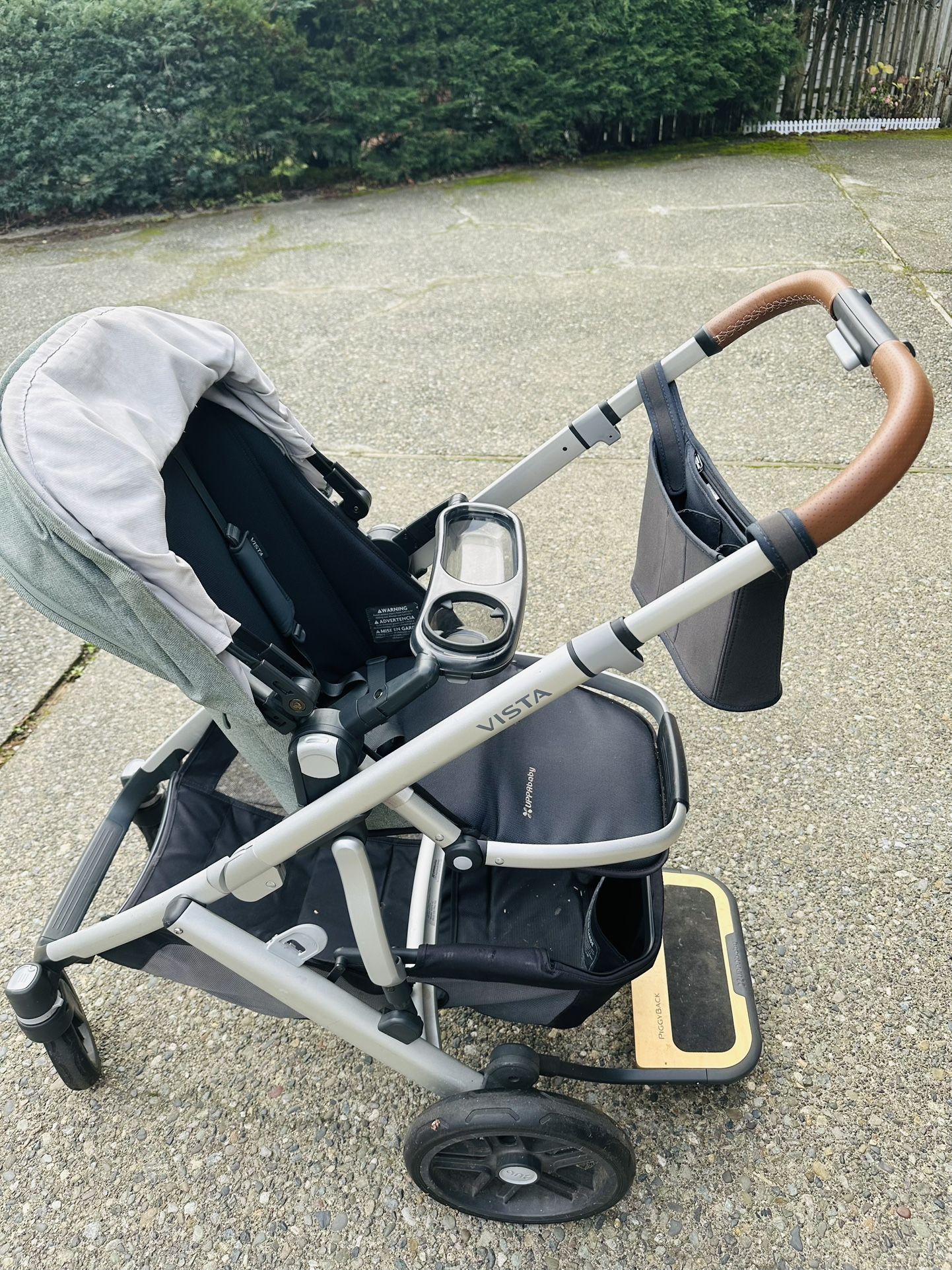 2021 Uppababy Vista2 With Standing Board