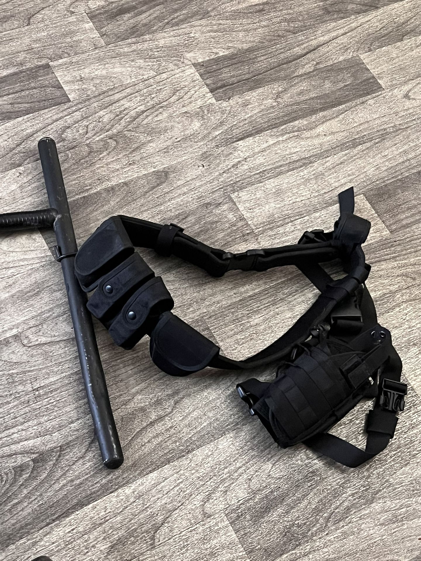 Nylon police/security duty belt