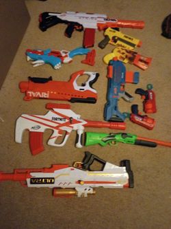 Nerf Gun Lot – 10+ Blasters