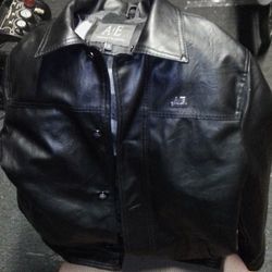 Emporio collezione 100% leather jacket 