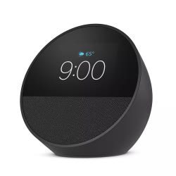 Amazon Echo Spot With Clock Black NEW