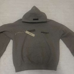 Essentials Hoodie Oatmeal Dark