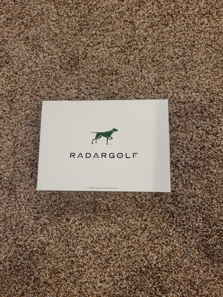 New Radargolf Golf Balls