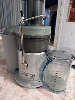 Breville Juice Fountain Plus Centrifugal Juicer (JE98XL) - Brushed Silver - Tested