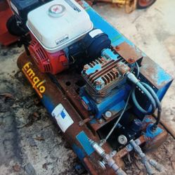 Emglo Gas Powered With Honda Engine Dual Stage Air Compressor 