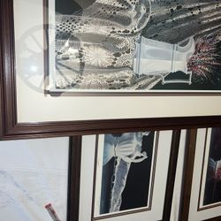 Paintings Harry Jarman. 3 Piece.