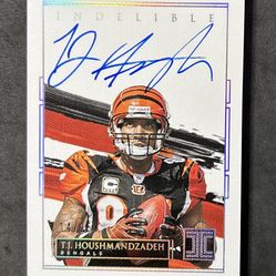 2021 Panini Impeccable T.J. Houshmandzadeh Indelible Ink Silver /25 Auto Bengals