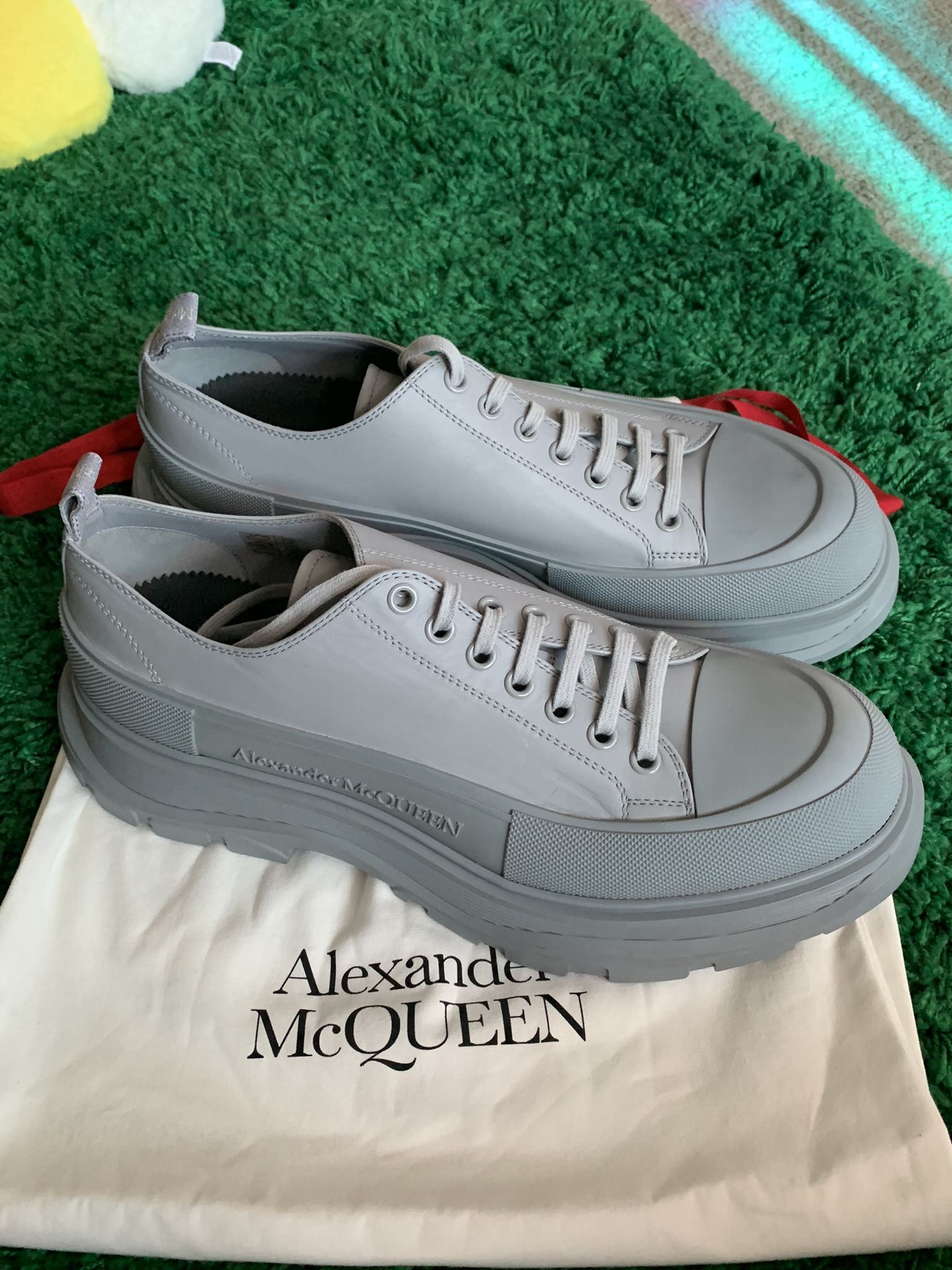 Alexander McQueen Sneaker Boots Leather Sz 16