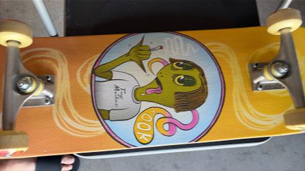 Lately used toy machine skateboard