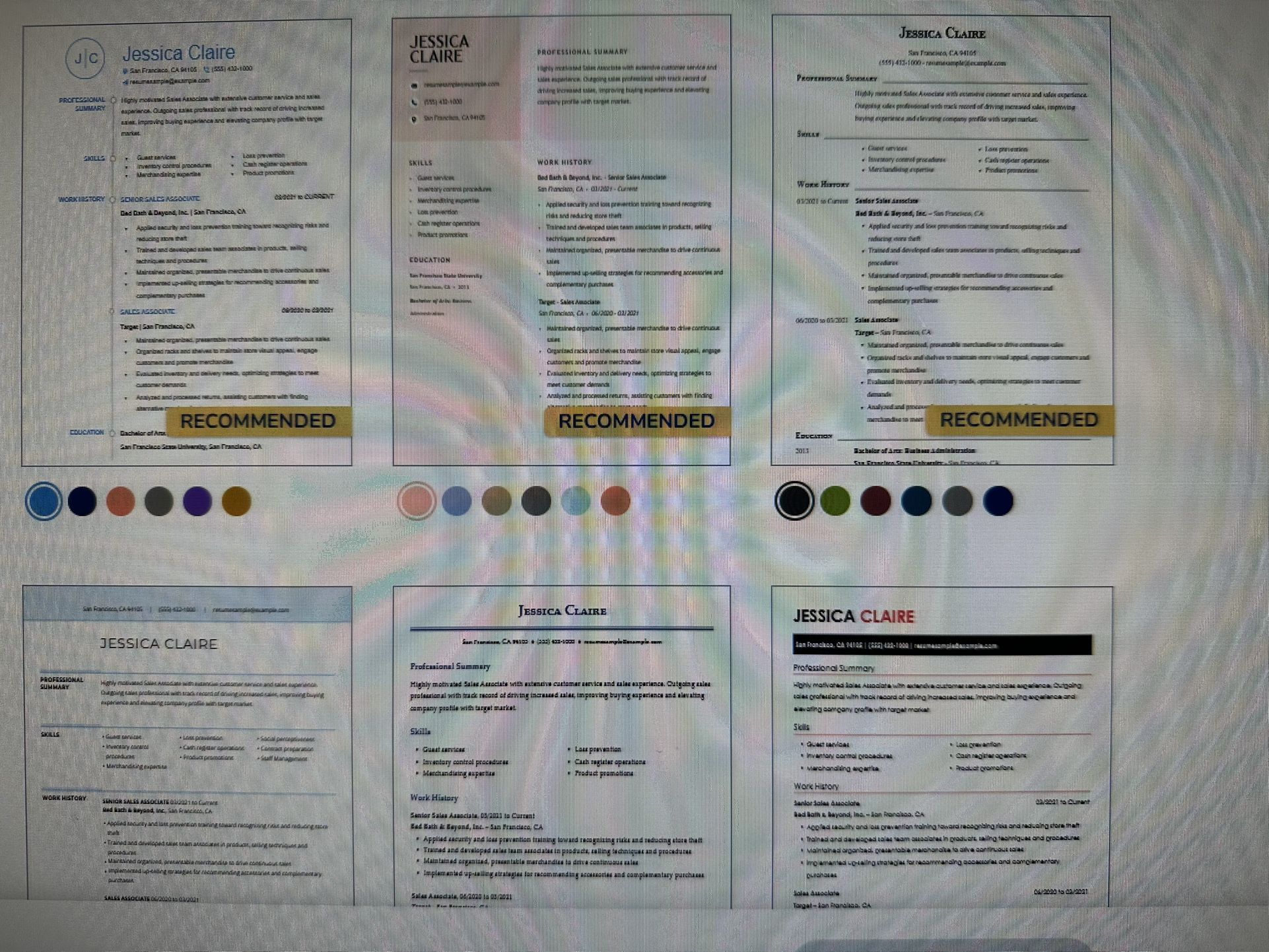 Resumes $15