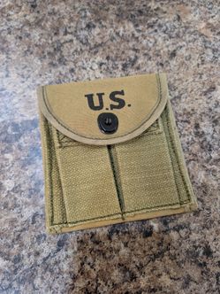 vintage U.S. Military M1911 pouch - 1943
