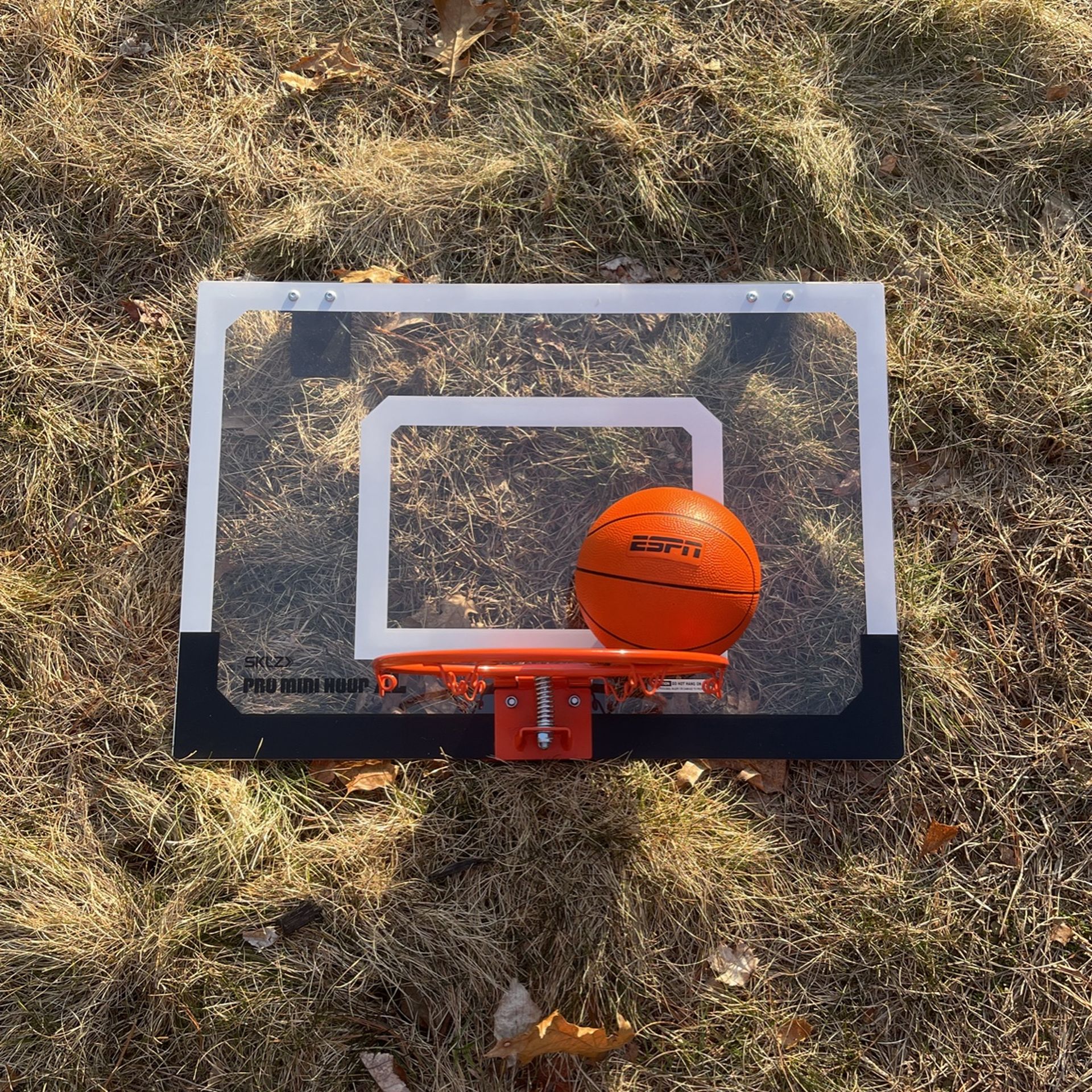 SKLZ pro mini hoop xl with ESPN ball