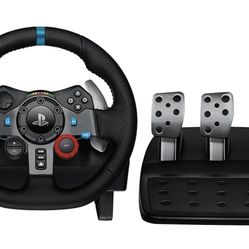 Logitech G29 Driving Force Racing Wheel and Floor Pedals, Real Force