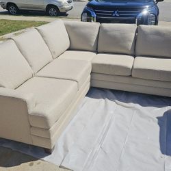 FIRST COME GETS IT! Bassett L shape couch