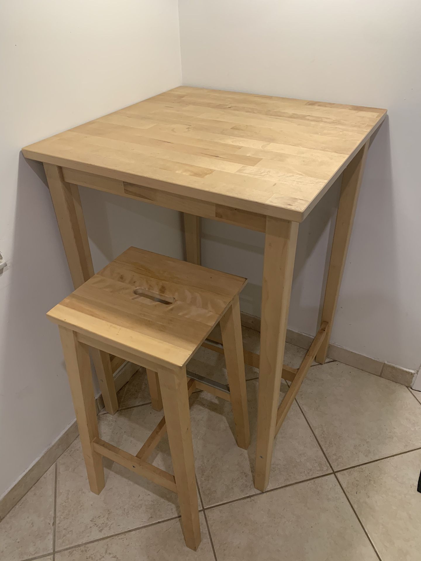 Wooden Kitchen table
