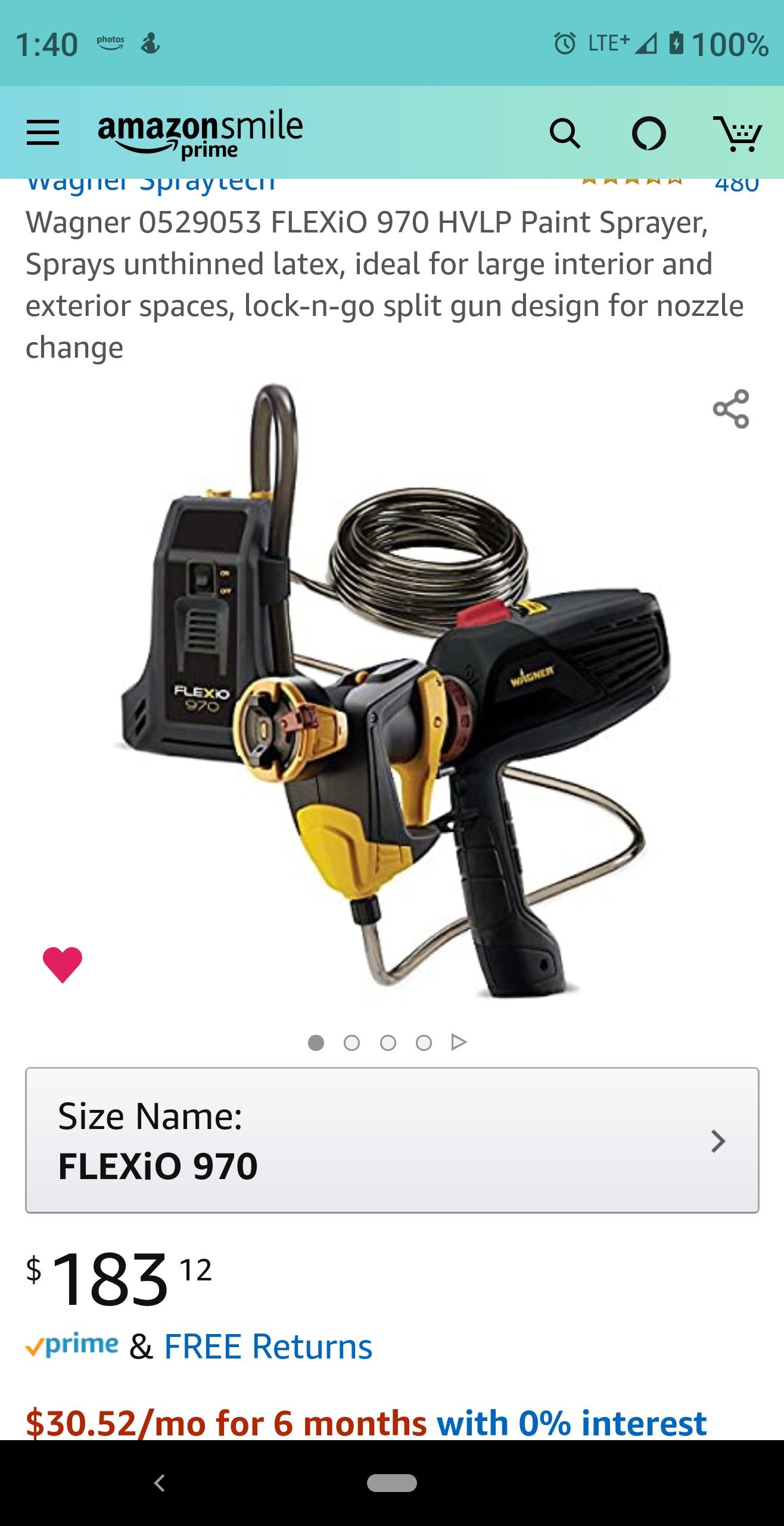 Wagner spray painter