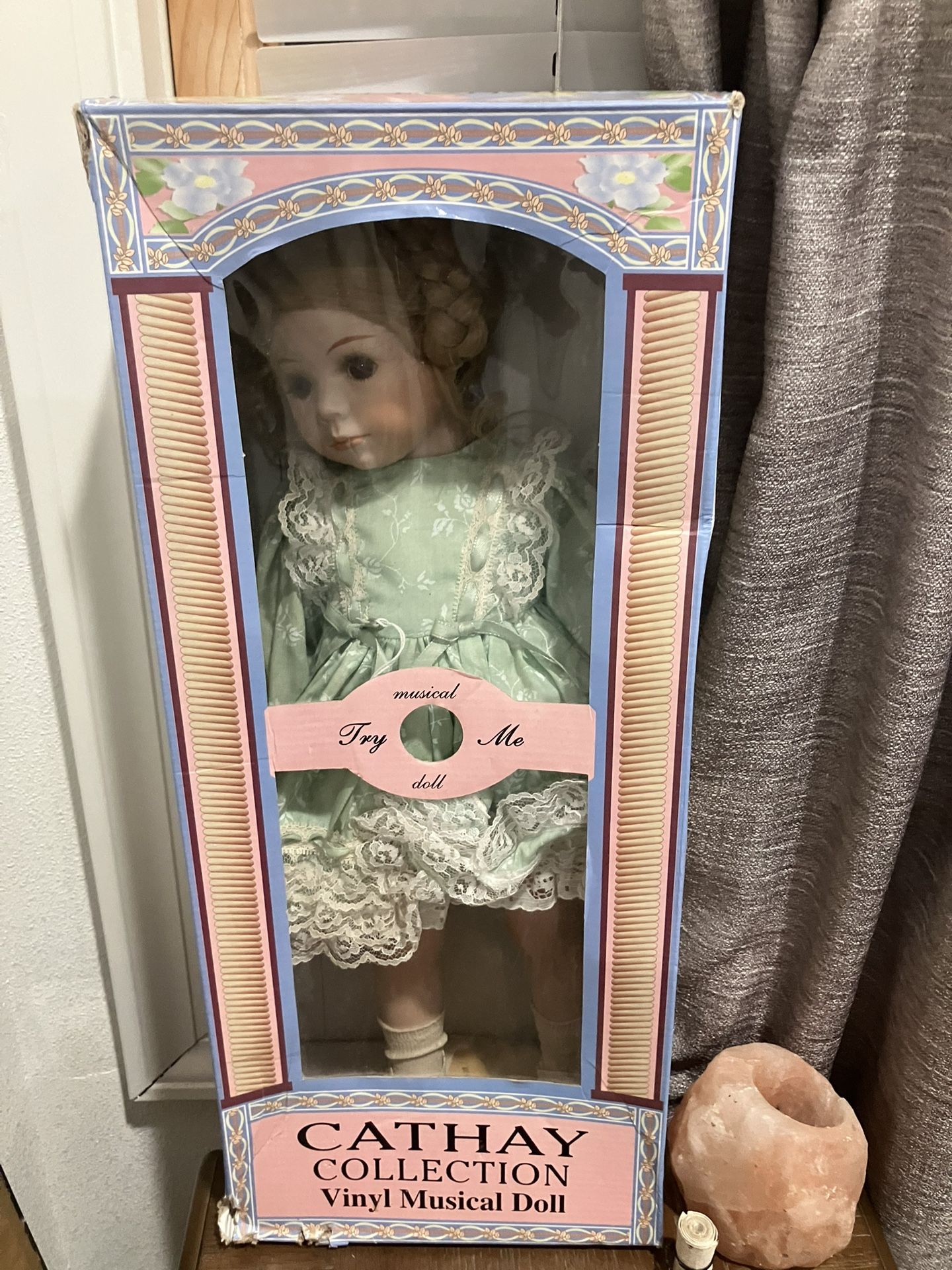 Certified Musical Antique Skye Doll