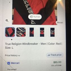 True religion Mens Large