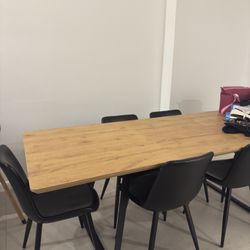 Dinning Table Set Of 6