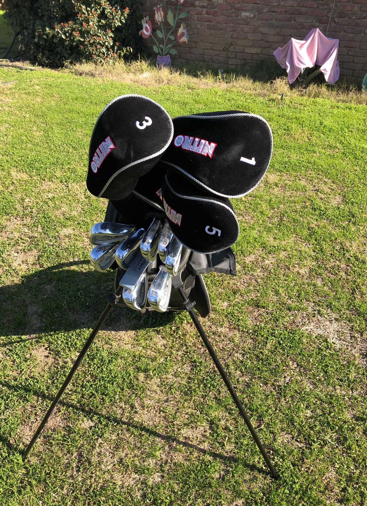 Nitro Charger XLT Golf Club Set Complete with Bag