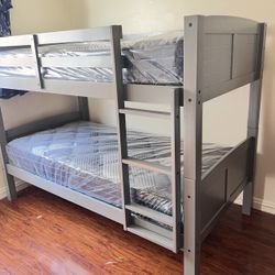 Litera Twin Size Nueva En Su Caja Incluye Colchones 