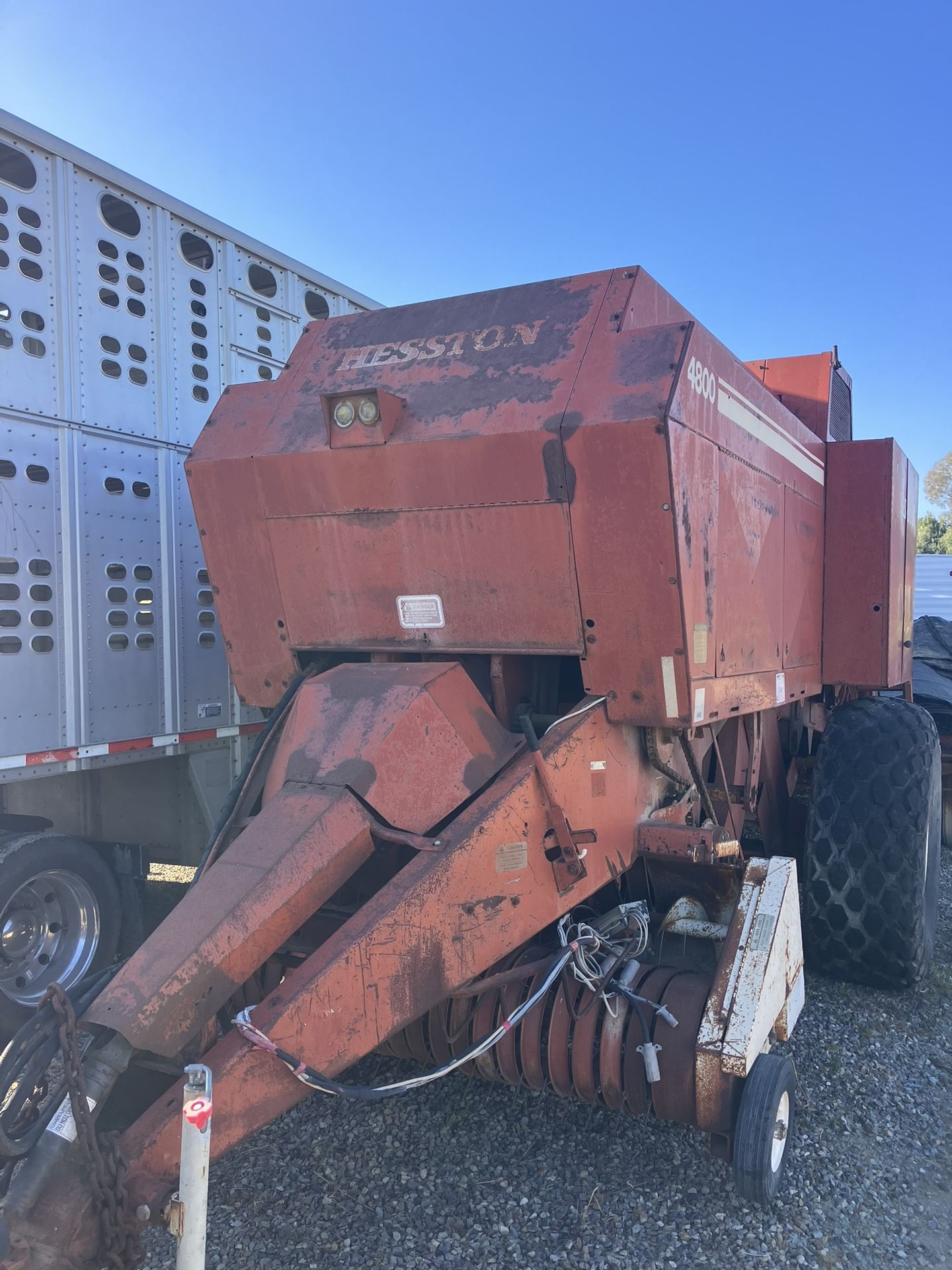 Heston 4800 4x4 Big Baler