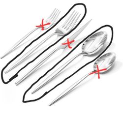 Kingstone Stainless Steel Silverware (8-piece)