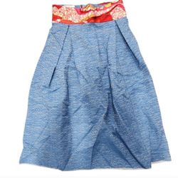 Poor Jean. Size 4 Midi Skirt