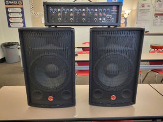 Harbinger 120 Watt 4 Channel PA system