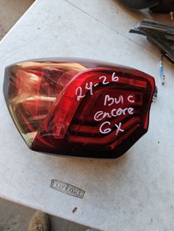 Buick encore GX left tail light Oem