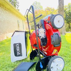 Toro Recycler 22" / 7.25HP / 163cc SMARTSTOW Variable Speed High Wheel Mower 