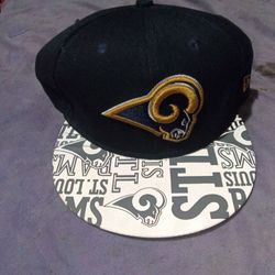 Rams fitted hat 7 and 3/8